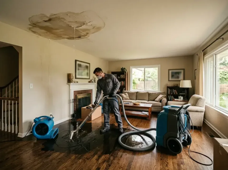 attic-pipe-burst-ceiling-drip-008 — frequently asked questions, Water Damage Restoration & Carpet Care in Hempstead, TX